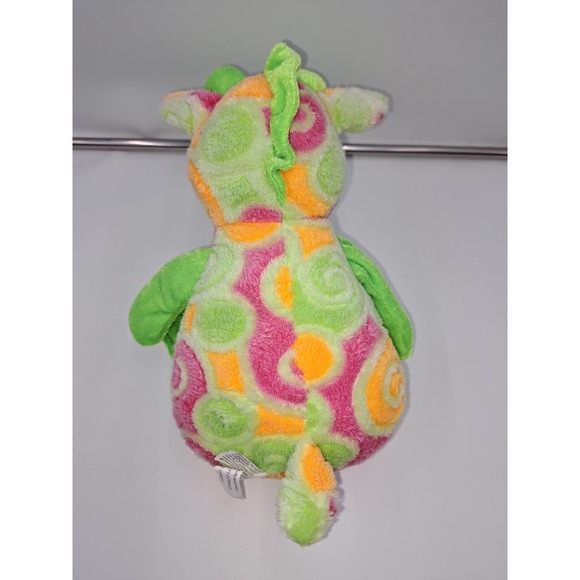 Rare Colorway Emerald Toy Lime green Orange Pink Giraffe - Picture 4 of 7